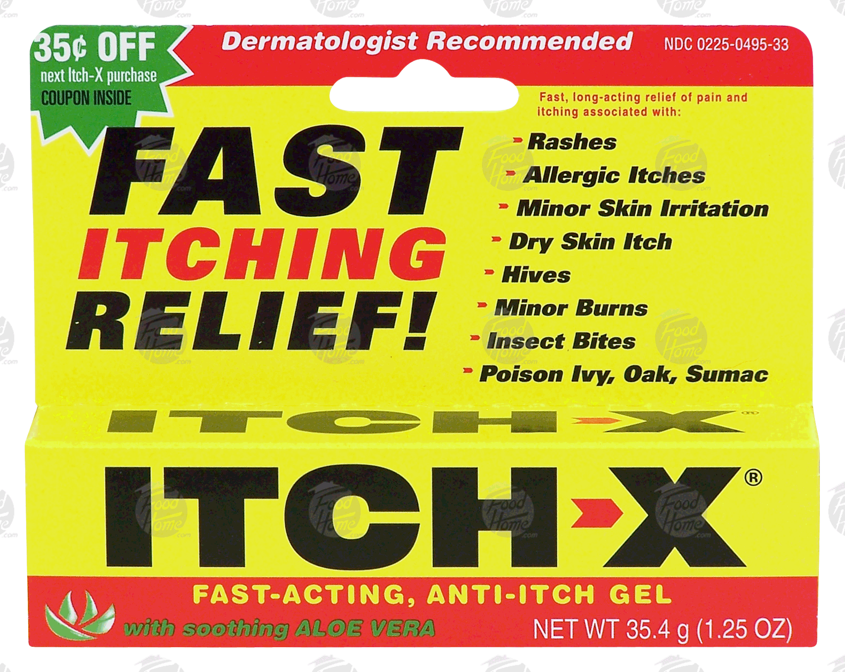 Itch-X  fast-acting, anti-itch gel, with soothing aloe vera Full-Size Picture